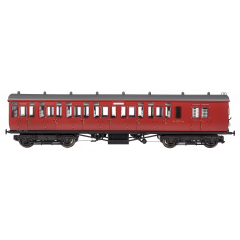 Dapol OO Scale, 4P-020-501 BR (Ex GWR) GWR Toplight Mainline City Brake Second 3757, BR Maroon Livery, DCC Ready small image