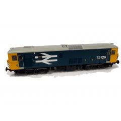 Dapol OO Scale, 4D-006-019 BR Class 73 Bo-Bo, 73126, BR Blue (Large Logo) Livery, DCC Ready small image