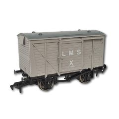 Dapol OO Scale, 4F-011-033 LMS 12T Ventilated Van 117870, LMS Grey Livery small image
