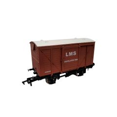 Dapol OO Scale, 4F-011-036 LMS 12T Ventilated Van 15532, LMS Bauxite Livery small image