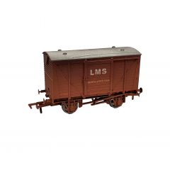 Dapol OO Scale, 4F-011-039 LMS 12T Ventilated Van 155011, LMS Bauxite Livery, Weathered small image