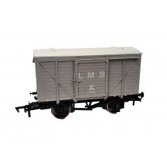Dapol OO Scale, 4F-011-040 LMS 12T Ventilated Van 117865, LMS Grey Livery small image