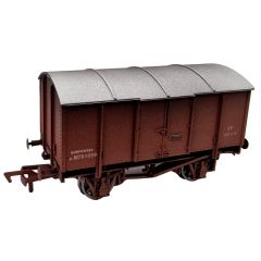 Dapol OO Scale, 4F-013-036 BR Gunpowder Van 701059, BR Bauxite Livery, Weathered small image