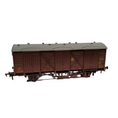 Dapol OO Scale, 4F-014-028 GWR Fruit D Van 2871, GWR Brown (Shirtbutton) Livery, Weathered small image