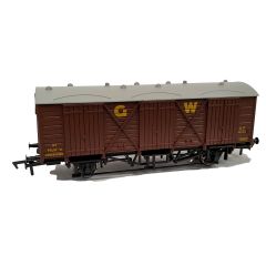 Dapol OO Scale, 4F-014-035 GWR Fruit D Van 2842, GWR Brown Livery small image