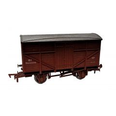 Dapol OO Scale, 4F-015-020 BR (Ex GWR) 8T Fruit Mex Wagon B833332, BR Bauxite Livery, Weathered small image