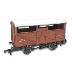 Dapol OO Scale, 4F-020-033 BR (Ex GWR) 8T Cattle Wagon B893325, BR Bauxite Livery small image