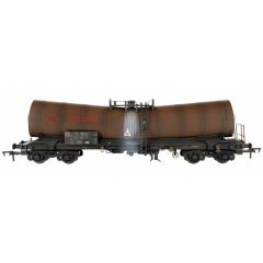 Dapol OO Scale, 4F-027-019 Private Owner ICA 'Silver Bullet' China Clay Slurry Wagon 33 87 7898 024-7, 'Ermewa', Silver Livery, Weathered small image