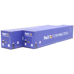 Dapol OO Scale, 4F-028-015 45ft Containers High Cube 'P & O Ferry' 008462 & 008032 small image