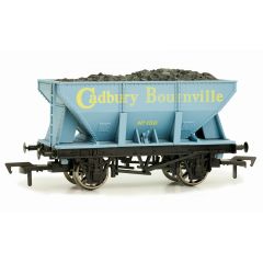 Dapol OO Scale, 4F-033-100 Private Owner 24T Iron Ore Hopper No 156, 'Cadbury Bournville', Blue Livery, Includes Wagon Load small image