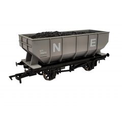 Dapol OO Scale, 4F-034-120 LNER 21T Hopper Wagon 193273, LNER Grey Livery, Includes Wagon Load small image