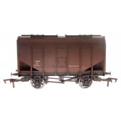 Dapol OO Scale, 4F-036-032 LMS (Ex BR) 20T Grain Hopper 701420, LMS Bauxite Livery, Weathered small image