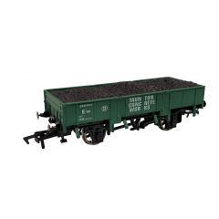 Dapol OO Scale, 4F-060-019 Private Owner (Ex BR) Grampus Wagon DB986705, 'Taunton Concrete', Green Livery, Includes Wagon Load small image