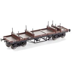 Dapol OO Scale, 4F-061-002 BR 32T Bogie Bolster E Wagon DB923444, BR Bauxite Livery small image