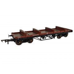 Dapol OO Scale, 4F-061-010 BR 32T Bogie Bolster E Wagon W1413DL, BR Bauxite Livery small image