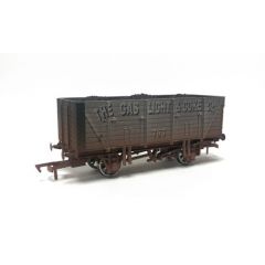 Dapol OO Scale, 4F-090-105 Private Owner 9 Plank Wagon 763, 'The Gas Light & Coke Co', Grey Livery, Includes Wagon Load, Weathered small image