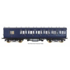 Dapol OO Scale, 4P-020-402 GWR GWR Toplight Mainline City Brake Third 3756, GWR Brown Livery, DCC Ready small image