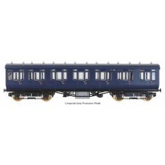 Dapol OO Scale, 4P-020-421 GWR GWR Toplight Mainline City Composite 7909, GWR Brown Livery, DCC Ready small image