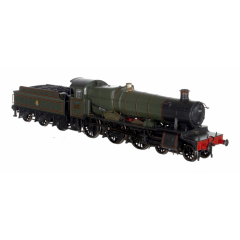 Dapol OO Scale, 4S-001-006 BR (Ex GWR) 7800 'Manor' Class 4-6-0, 7810, 'Draycott Manor' BR Lined Green (Early Emblem) Livery, DCC Ready small image