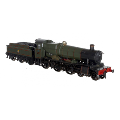 Dapol OO Scale, 4S-001-006D BR (Ex GWR) 7800 'Manor' Class 4-6-0, 7810, 'Draycott Manor' BR Lined Green (Early Emblem) Livery, DCC Fitted small image