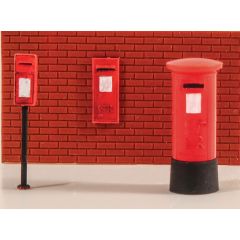 Model Scene OO Scale, 5044 Post Boxes small image