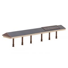 Ratio OO Scale, 515 Island Platform, Apex Roof Canopy Kit small image