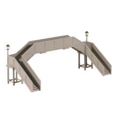 Ratio OO Scale, 517 SR Concrete Footbridge Kit small image
