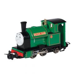 Bachmann Thomas & Friends Narrow Gauge OO-9 Scale, 58604 Private Owner (Ex Corris Railway) Kerr Stuart Saddle Tank 0-4-2ST, 4, 'Peter Sam' 'Skarloey Railway', Lined Green Livery small image