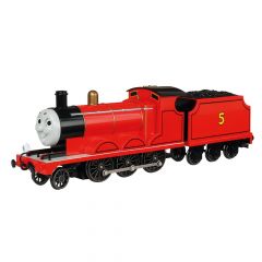 Bachmann Thomas & Friends OO Scale, 58743BE James the Red Engine with Moving Eyes small image