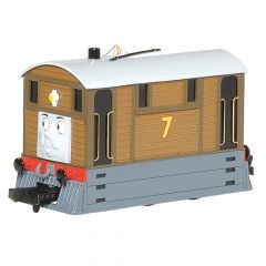 Bachmann Thomas & Friends OO Scale, 58747BE Toby the Tram Engine with Moving Eyes small image