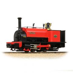 Bachmann Narrow Gauge NG7 O-16.5 Scale, 71-025SF Private Owner Quarry Hunslet Tank 0-4-0T, 'Alice' 'Dinorwic Quarry', Red Livery, DCC Sound small image