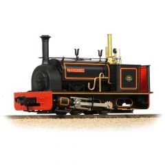 Bachmann Narrow Gauge NG7 O-16.5 Scale, 71-027 Private Owner Quarry Hunslet Tank 0-4-0T, 'Margaret' 'Penrhyn Quarry', Lined Black Livery, DCC Ready small image