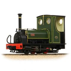 Bachmann Narrow Gauge NG7 O-16.5 Scale, 71-028SF Private Owner Quarry Hunslet Tank 0-4-0T, 'Una' Lined Green Livery, DCC Sound small image