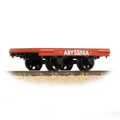 Bachmann Narrow Gauge NG7 O-16.5 Scale, 73-026A  Dinorwic Slate Wagon without sides ABYSSINIA,  Livery, Includes Wagon Load small image