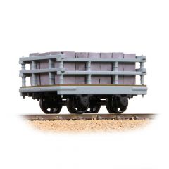 Bachmann Narrow Gauge NG7 O-16.5 Scale, 73-027  Dinorwic Slate Wagon with sides  Livery, Includes Wagon Load small image