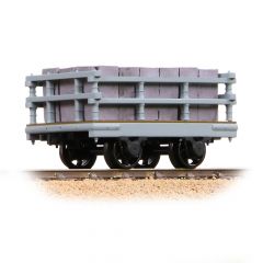 Bachmann Narrow Gauge NG7 O-16.5 Scale, 73-027A  Dinorwic Slate Wagon with sides  Livery, Includes Wagon Load small image