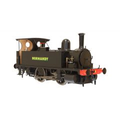 Dapol O Scale, 7S-018-001 LSWR B4 Class Tank 0-4-0T, 'Normandy' LSWR Black Livery, DCC Ready small image