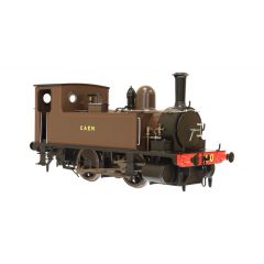 Dapol O Scale, 7S-018-002 Private Owner (Ex LSWR) B4 Class Tank 0-4-0T, 90, 'Caen' 'Southampton Docks', Brown Livery, DCC Ready small image