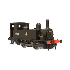 Dapol O Scale, 7S-018-004 BR (Ex LSWR) B4 Class Tank 0-4-0T, 30089, BR Black (Early Emblem) Livery, DCC Ready small image