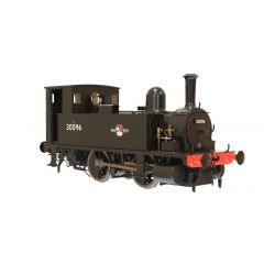 Dapol O Scale, 7S-018-005 BR (Ex LSWR) B4 Class Tank 0-4-0T, 30096, BR Black (Late Crest) Livery, DCC Ready small image