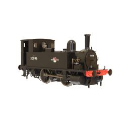 Dapol O Scale, 7S-018-005D BR (Ex LSWR) B4 Class Tank 0-4-0T, 30096, BR Black (Late Crest) Livery, DCC Fitted small image