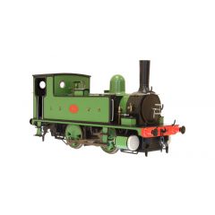 Dapol O Scale, 7S-018-006 LSWR B4 Class Tank 0-4-0T, 91, LSWR Lined Green Livery, DCC Ready small image