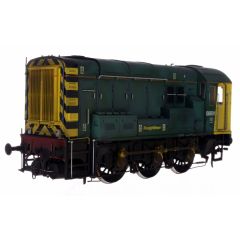 Dapol O Scale, 7D-008-016W Freightliner Class 08 0-6-0, 08891, Freightliner Green Livery, Weathered, DCC Ready small image