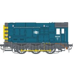 Dapol O Scale, 7D-008-020D BR Class 08 0-6-0, 08538, BR Blue Livery, DCC Fitted small image