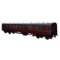 Lionheart Trains O Scale, 7P-001-304U BR Mk1 CK Composite Corridor Un-numbered, BR Maroon Livery, DCC Ready small image