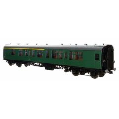 Lionheart Trains O Scale, 7P-001-302U BR Mk1 CK Composite Corridor Un-numbered, BR (SR) Green Livery, DCC Ready small image