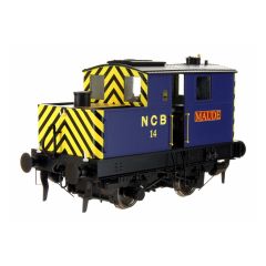 Dapol O Scale, 7S-005-007 Private Owner Y1/Y3 Sentinel Shunter 0-4-0, 14, 'Maude' 'NCB', Blue Livery, DCC Ready small image