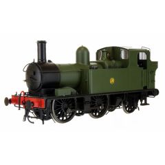 Dapol O Scale, 7S-006-051US GWR 5800 Class 0-4-2T, Un-numbered, GWR Green (Shirtbutton) Livery, DCC Sound small image