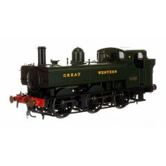 Dapol O Scale, 7S-024-001D GWR 64XX Class Pannier Tank 0-6-0PT, 6412, GWR Green (Great Western) Livery, DCC Fitted small image
