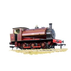 Rapido Trains UK OO Scale, 903001 Private Owner Hunslet 16in Saddle Tank 0-6-0ST, 'Alex' 'Oxfordshire Ironstone', Lined Red Livery, DCC Ready small image